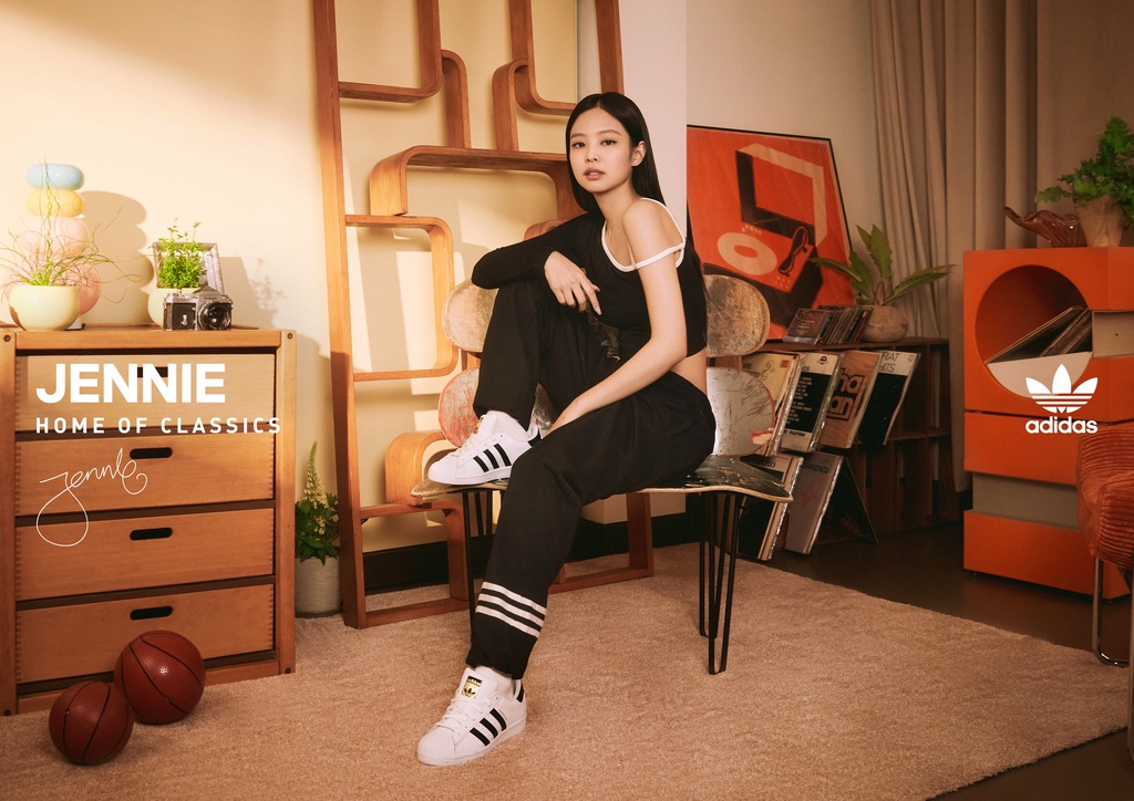 Jennie for BLACKPINK for adidas Originals: Home of Classics